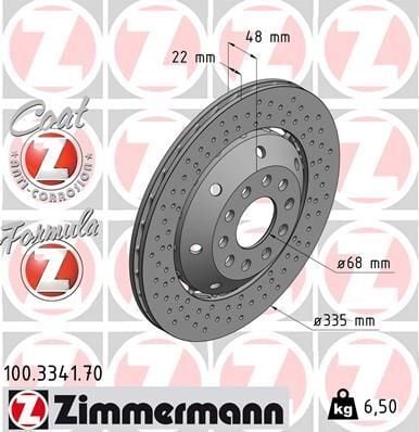DİSK ARKA SOL SPOR TİP BCY BRV(ADET FİYATIDIR) VW AUDI RS6 A6 2002>