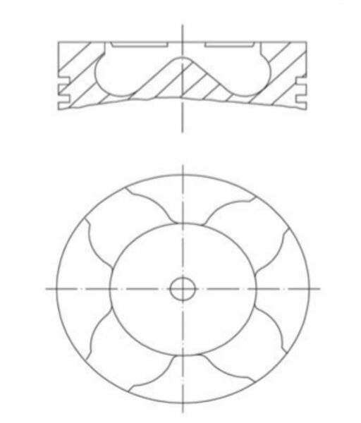 PİSTON SEGMAN (050) (84.50MM) OPEL VECTRA B-ASTRA G-OMEGA B X20DTL-Y20DTL 2.0FM (87-71687 050)