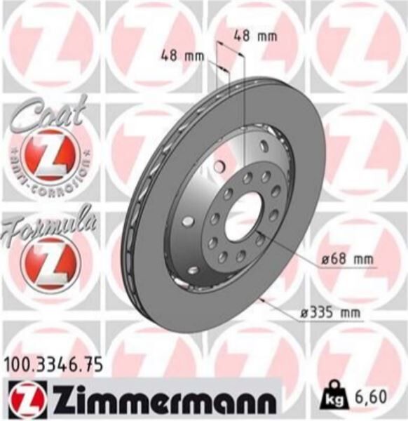 FREN DİSKİ  ARKA (ADET FIYATIDIR) AUDI A6 RS6 2002-2005