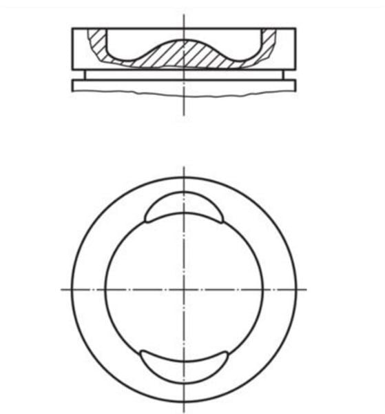 PİSTON (75,51MM) VW GOLF-CORDOBA-IBIZA 91-02