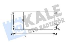 KLİMA RADYATÖRÜ MOKKA TRAX DİZEL OPEL