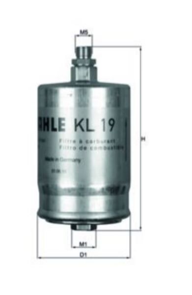 YAKIT FİLTRESİ W124-201 MERCEDES  85-95