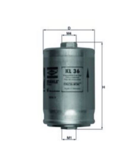YAKIT FİLTRESİ 4×4-1,8T AUDI A4/A6  97-05
