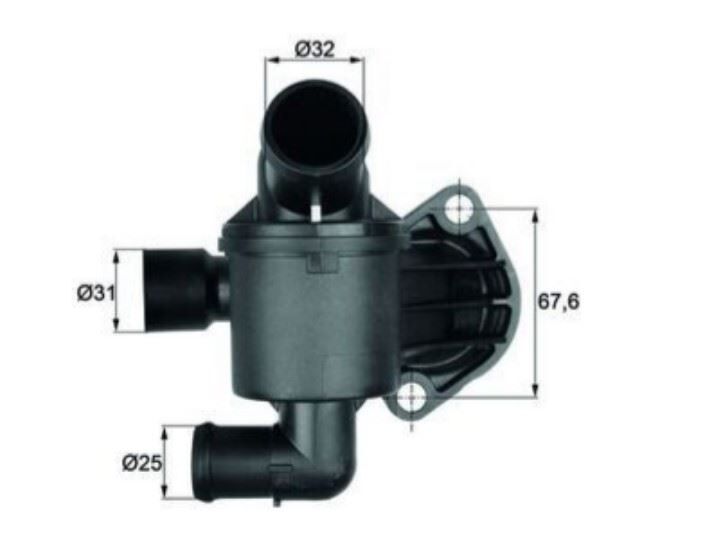 TERMOSTAT CDCA CKUB VW CRAFTER AMAROK 2,0 TDİ 2010>