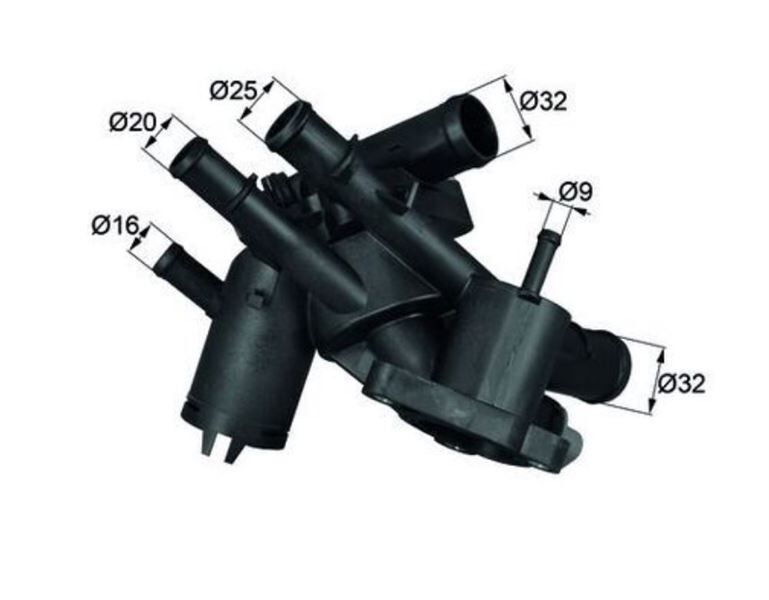 TERMOSTAT 1,6 FSI BAD 109 [ºC] VW BORA GOLF IV  2002>2005