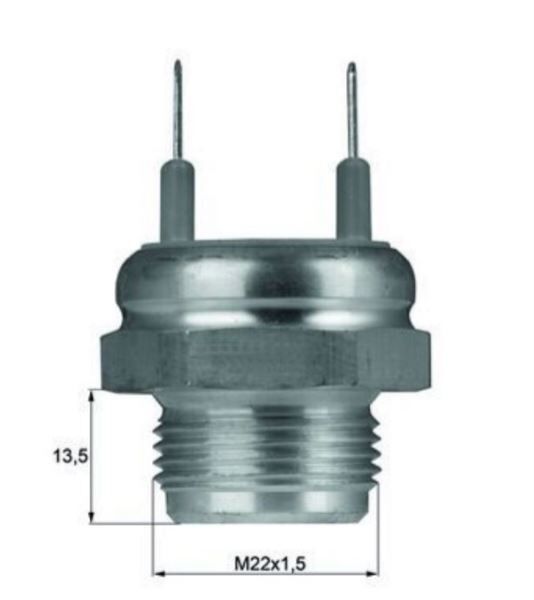 FAN MÜŞÜRÜ 75 C 80 C VW POLO-GOLF PASSAT 1975-1981