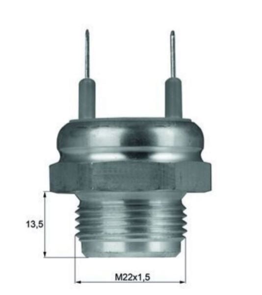 FAN MÜŞÜRÜ 75 C 80 C VW POLO-GOLF PASSAT 1975-1981