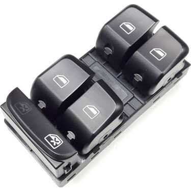 CAM KALDIRMA DÜĞMESİ SOL ÖN DÖRTLÜ AUDI Q3  2012>