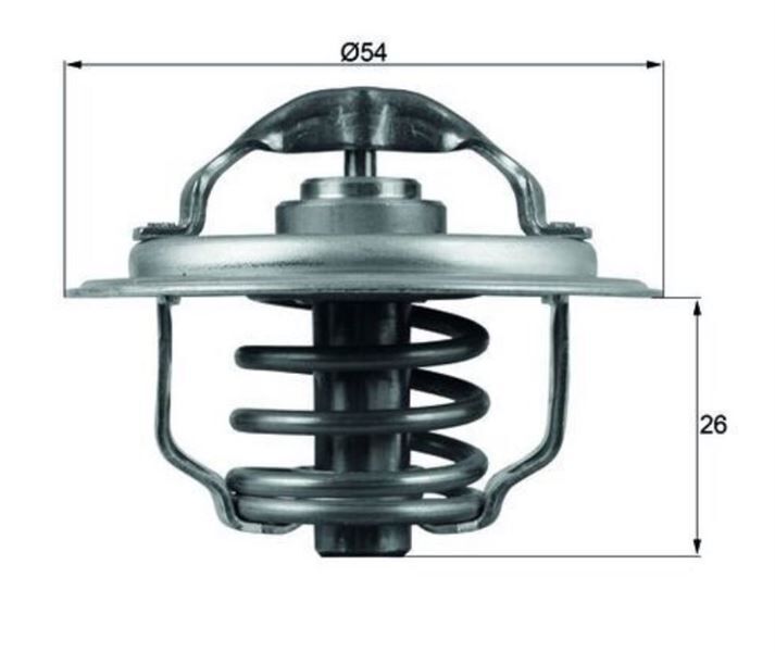 TERMOSTAT 87C VW GOLF V JETTA PASSAT  2003>