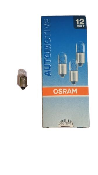 AMPUL 2W 12VOLT BA9S-(TAKIM 10 LU) DIGER DIĞER