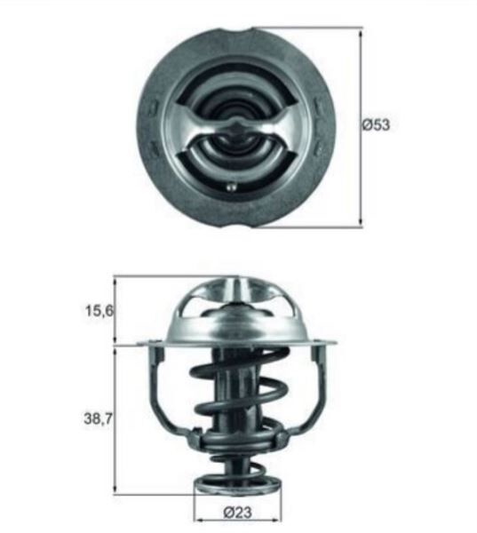 TERMOSTAT ( 90 °C) VW JETTA IV 1.8 2.0 TSI 2012>