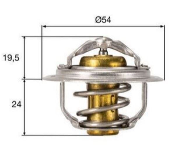 TERMOSTAT CONTALI 80C VW