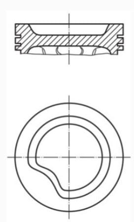 PİSTON SEGMAN 77.60MM STD OPEL C14NZ ASTRA F CORSA B VECTRA A (FM 87-71677 STD)