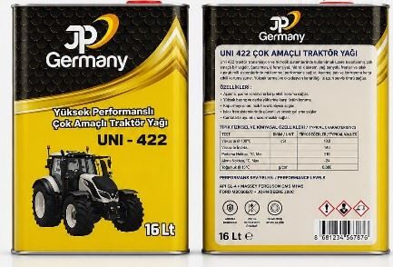 ŞANZIMAN VE DİŞLİ YAĞI TRAKTOR 422 16 LİTRE TENEKE GL-4 TRUCK UNIVERSAL