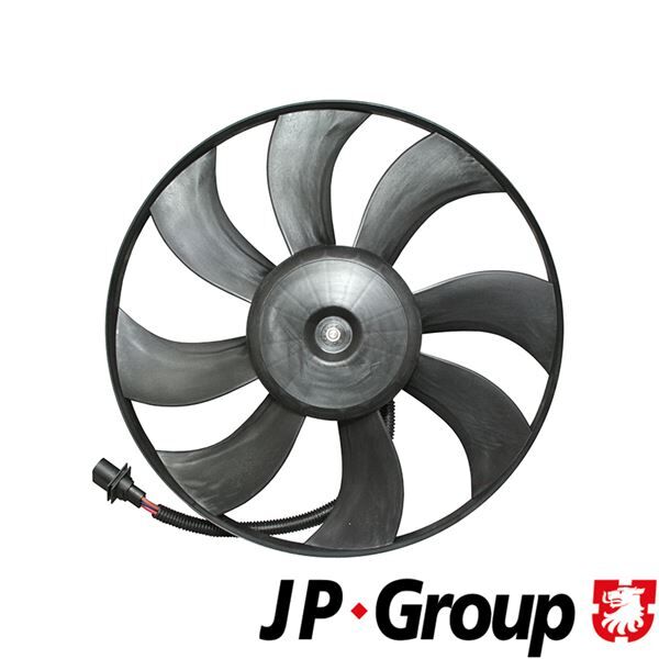 FAN MOTORU 390MM 114W SEAT CORDOBA IBIZA IV SKODA FABIA ROOMSTER FOX POLO 1,4 TDI 03>06