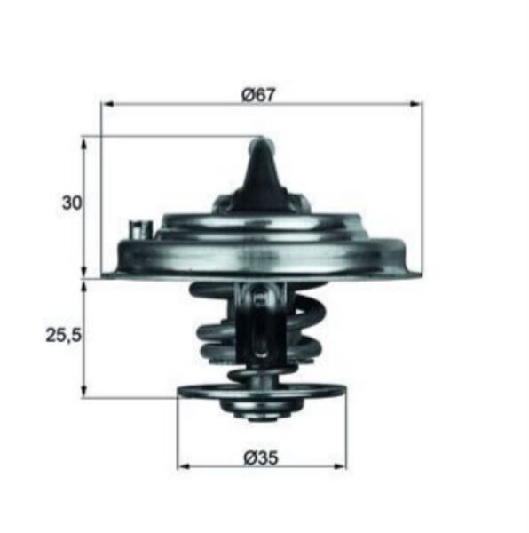 TERMOSTAT 92 DERECE AFB VW A4 A6 A8 PASSAT T4  1992>