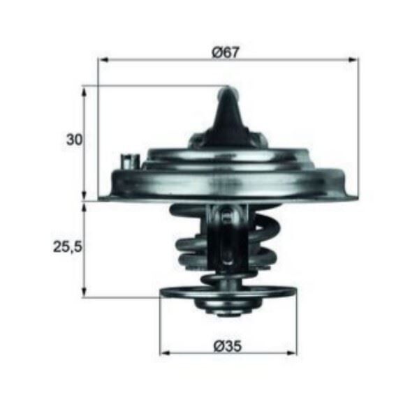 TERMOSTAT 82C VW A8 PHEATON TOUREG  1999>