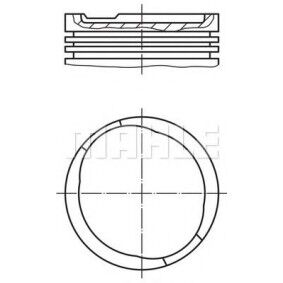 PİSTON SEKMAN STD 80 MM 1,6 S ASCONA KADET 81/95 OPEL