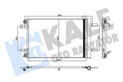 KLİMA RADYATÖRÜ COMBO E 1,5 DİZEL OPEL
