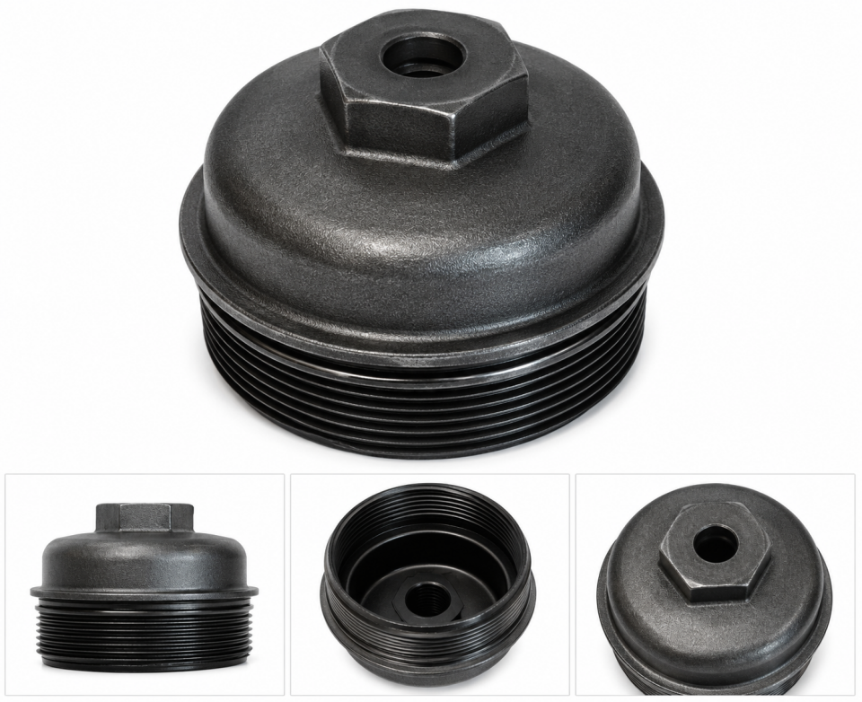YAĞ FİLTRE KAPAĞI CAXA BLF BMY BLG 1.4 1.6 TSI VW GOLF V VI JETTA PASSAT 2007>