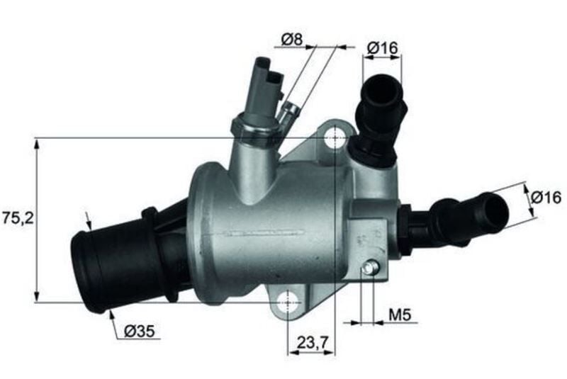 TERMOSTAT ASTRA H/VECTRA C Z19DTH OPEL