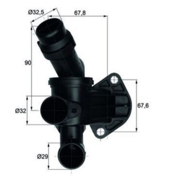 TERMOSTAT 2,0 VW A4 A6 2004>