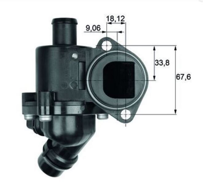 TERMOSTAT PASSAT ALT 2,0 ( 100 C ) VW A4 2001-2005