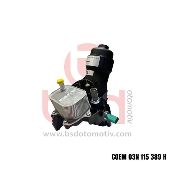 YAĞ FİLTRE KÜTÜĞÜ SOĞUTUCULU CSUA CSUB CNHC CNHA AUDI A4 A5 A6 Q5 10>>17