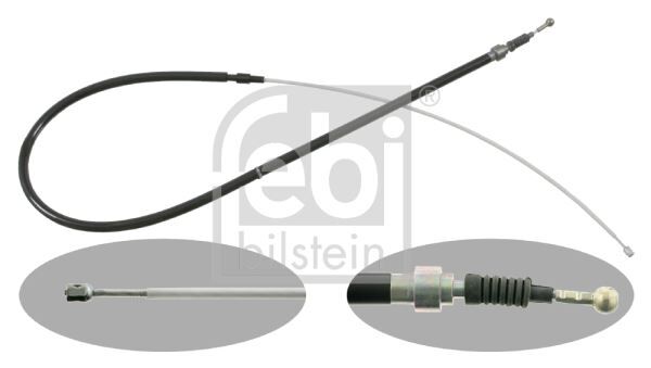 EL FREN TELİ ARKA1710 mm VW GOLF IV