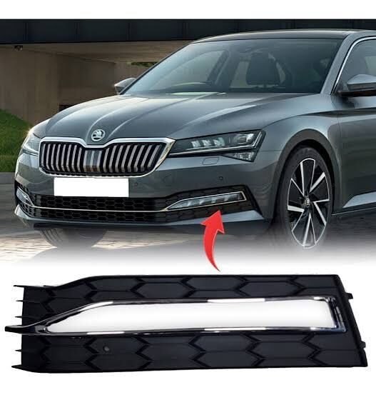 SİS ÇERÇEVESİ SOL ( KROMSUZ ) SKODA SUPERB 15>>