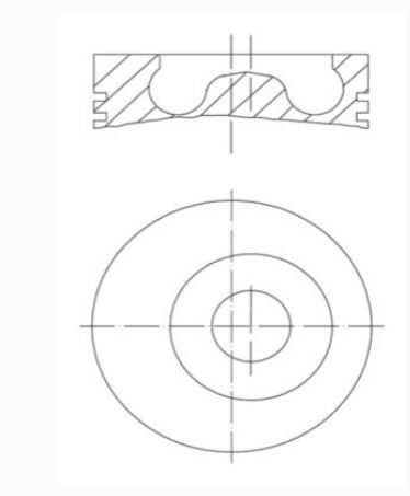 PISTON SEGMAN (83,50MM) 75 PS FORD  CONNECT 1,8TDC I02 FM (FM 87-72731 100) 98-05