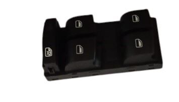 CAM AÇMA KAPATMA VE KİLİTLEME DÜĞMESİ SOL 4 LÜ AUDI A3-A6-Q7 1.6 TDI-2.0 TDI 2004>2015