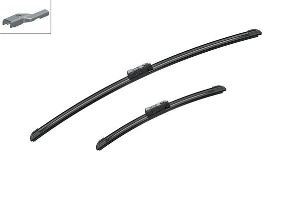 SİLECEK SÜPÜRGESİ ÖN TAKIM AEROTWİN 600×340MM FIAT 500 FORD KA RENAULT ZOE