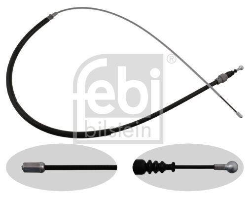 EL FREN TELİ ARKA 1445mm VW GOLF V/JETTA